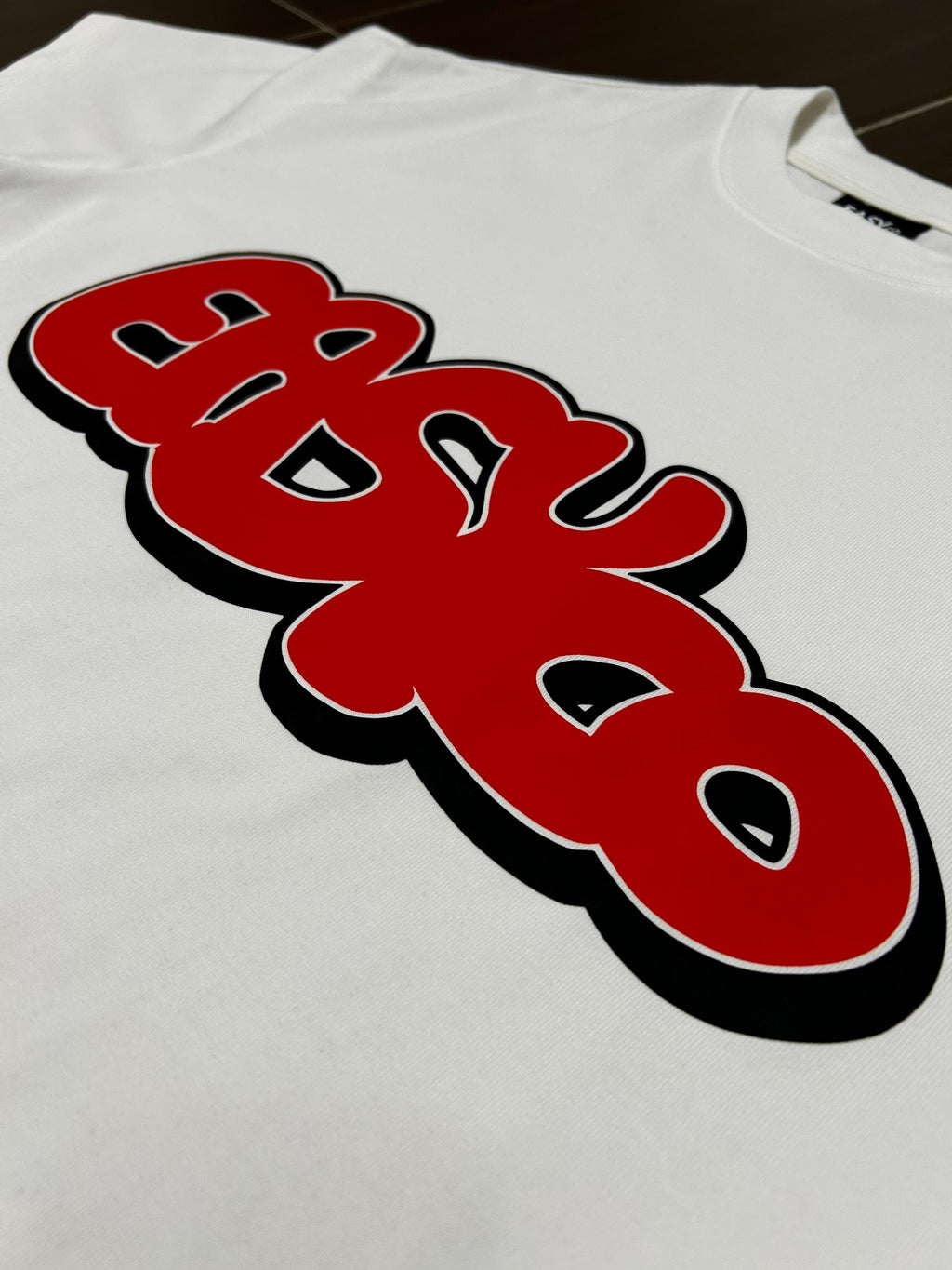 EASYCO Oversize logo tee (White）